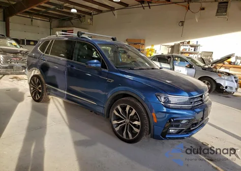 2018 Volkswagen Tiguan Sel Premium z USA, uszkodzony, nr VIN 3VV4B7AX2JM151566
